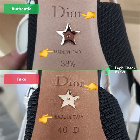 how to tell fake dior shoes|are dior shoes real.